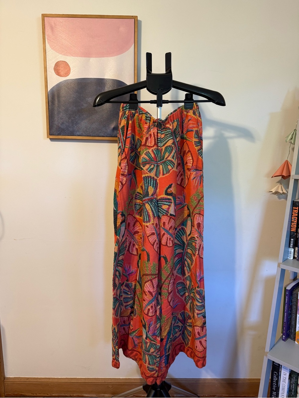 Farm Rio for Anthropologie Tropical Wide-Leg Pants